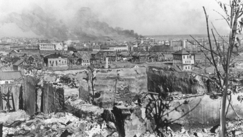 Panorama ruin Stalingradu. 10.1942. Fot. NAC
