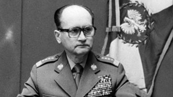 Wojciech Jaruzelski. 13 grudnia 1981. Fot. PAP/Archiwum