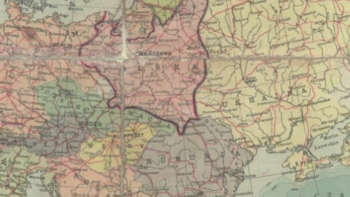 Mapa Europy. 1921 r. Źródło: BN Polona