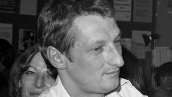 Jacek Bierezin. 1980 r. Fot. PAP/T. Abramowicz