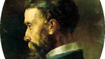 Portret Adama Chmielowskiego pędzla Aleksandra Gierymskiego. Źródło: Wikimedia Commons