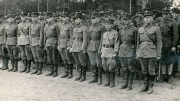Żołnierze 1. Dywizji Piechoty im. T. Kosciuszki. Fot. CAW