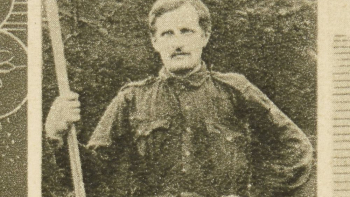 Andrzej Małkowski. Pocztówka z 1935 r. Źródło: CBN Polona 