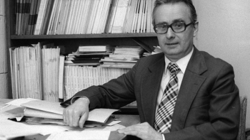 Prof. Jerzy Topolski. Fot. PAP/CAF/R. Królak