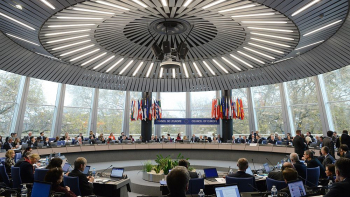 Siedziba Rady Europy w Strasburgu. Fot. PAP/J. Turczyk 