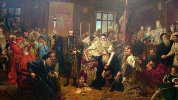 „Unia Lubelska” - obraz Jana Matejki. Źródło: Wikimedia Commons