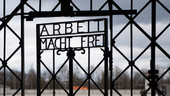 Niemiecki obóz koncentracyjny Dachau. Fot. PAP/EPA