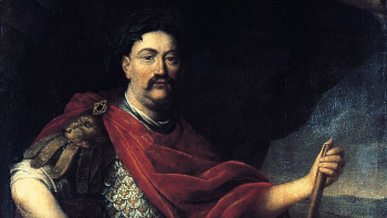 Jan III Sobieski - portret pędzla Jerzego Siemiginowskiego. Fot. PAP/W. Kryński