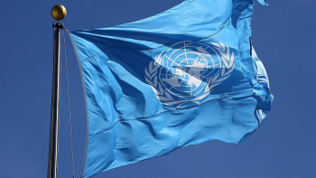 Flaga ONZ. Fot. PAP/EPA