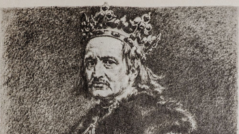 Władysław II Jagiełło – rysunek Jana Matejki. Fot. PAP/Reprodukcja