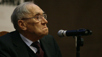 Prof. Leszek Kołakowski. Fot. PAP/J. Bednarczyk