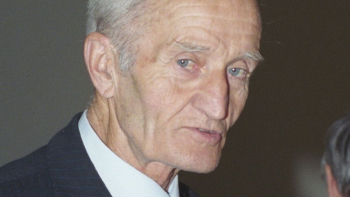 Józef Garliński. Fot. PAP/J. Mazur