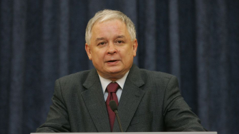 Lech Kaczyński. Fot. PAP/B. Zborowski