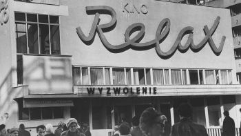 Kino Relax w Warszawie. 1970 r. Fot. PAP/CAF/A. Urbanek