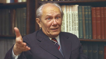 Prof. Józef Wolski. Fot. PAP/PAI/B. Różyc