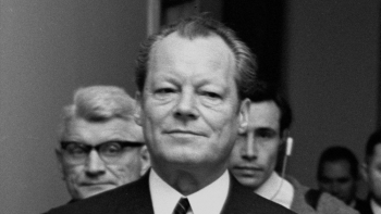 Willy Brandt. Fot. PAP/CAF/M. Szyperko