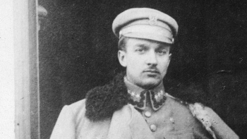Tadeusz Kasprzycki, kapitan I Brygady Legionów. Lata 1914-18. Fot. NAC