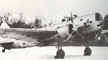 Sowiecki bombowiec DB-3. Źródło: Wikimedia Commons