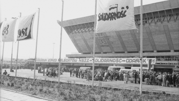 I Krajowy Zjazd Delegatów NSZZ „Solidarność”. Gdańsk, 29.09.1981. Fot. PAP/CAF/T. Zagoździński
