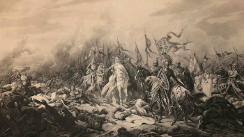 „Bitwa pod Płowcami” Juliusza Kossaka. Źródło: Wikimedia Commons
