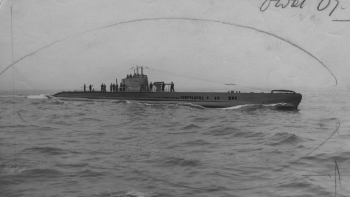 Okręt podwodny „Żbik”. Fot. NAC