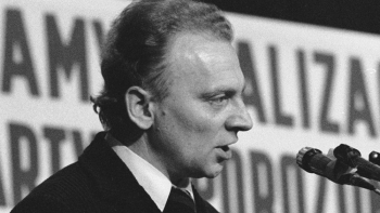 Andrzej Milczanowski. 1981 r. Fot. PAP/CAF/J. Undro