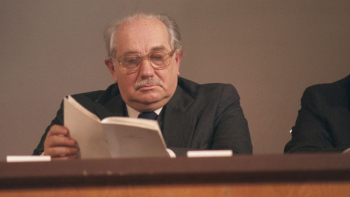 Prof. Józef Andrzej Gierowski. Fot. PAP/G. Rogiński 