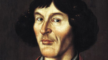 Portret Mikołaja Kopernika. Fot. PAP/Reprodukcja/W. Kryński
