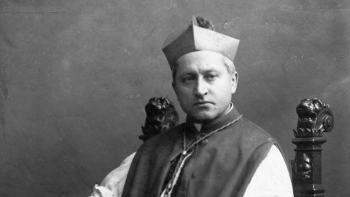 August Hlond - arcybiskup metropolita gnieźnieński, kardynał, Prymas Polski. Fot. NAC
