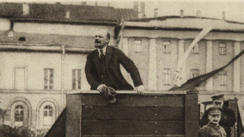 Włodzimierz Lenin, pierwszy szef Rady Komisarzy Ludowych ZSRS. Źródło: CBN Polona
