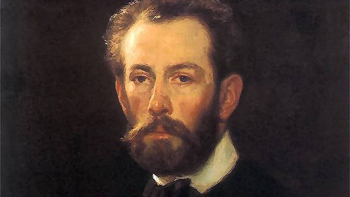 Autoportret Henryka Rodakowskiego. Źródło: Wikimedia Commons