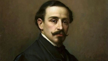 Portret Władysława Rawicza pędzla Leopolda Horowitza. Źródło: Wikimedia Commons