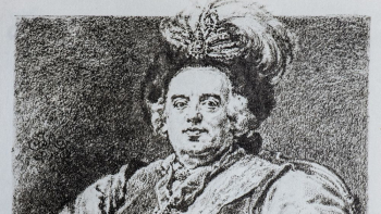 August III Sas na rysunku Jana Matejki. Fot. PAP/Reprodukcja/W. Pacewicz