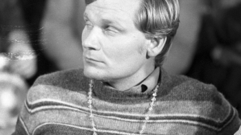 Tadeusz Jedynak w 1980 r., fot. PAP/Bogdan Różyc