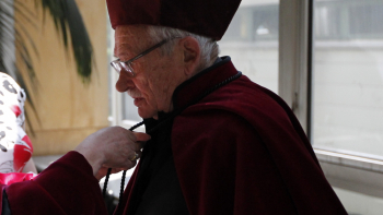 Prof. Władysław Nasiłowski (w 2011 r.). Fot. PAP/Andrzej Grygiel