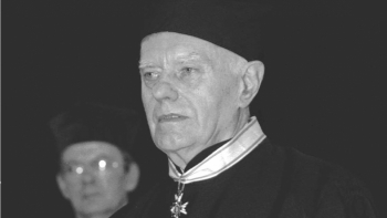 Roman Stanisław Ingarden (1920-2011). Fot. PAP/Wojtek Szabelski