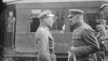 Józef Piłsudski i Edward Rydz-Śmigły. Fot. NAC