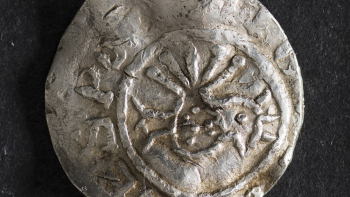 Denar Bolesława Chrobrego. Fot. Muzeum Historii Polski