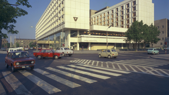 Hotel Victoria w Warszawie (w 1978 r.). Fot. PAP/Jan Morek