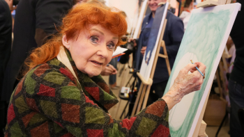 Barbara Krafftówna (w 2016 r.). Fot. PAP/Paweł Supernak