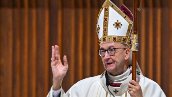 Abp Adrian Galbas (w grudniu 2025). Fot. PAP/Radek Pietruszka