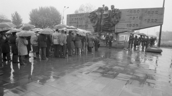 Pomnik Semperitowców w Krakowie. Fot. PAP/Jerzy Ochoński