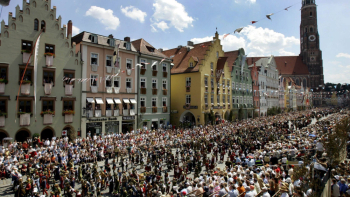 Wesele w Landshut. Fot. PAP/EPA/DPA/Matthias Schrader