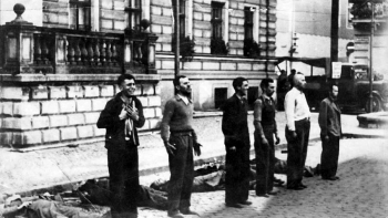 Egzekucja ludności polskiej w Bydgoszczy. Fot. domena publiczna