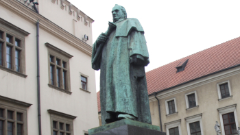 Pomnik Józefa Dietla w Krakowie. Fot. PAP/Stanisław Rozpędzik