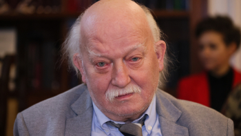 Mirosław Chojecki (1949-2025) w 2023 roku. Fot. PAP/Leszek Szymański