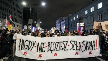 Strajk Kobiet. Fot. PAP/Arciwum Kalbar