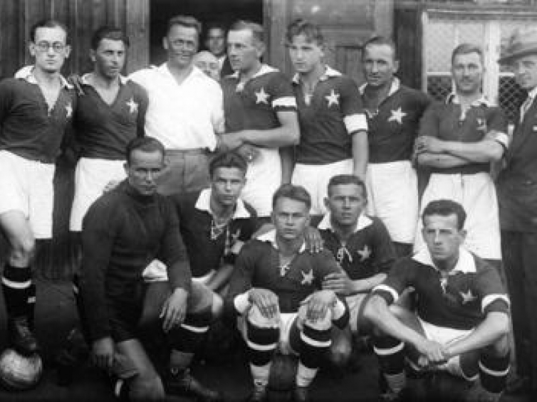 Wisła Kraków. 1928 r. Fot. Muzeum Sportu i Turystyki