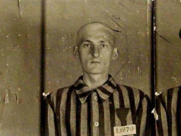 Fotografia obozowa z Auschwitz Józefa Matynii.