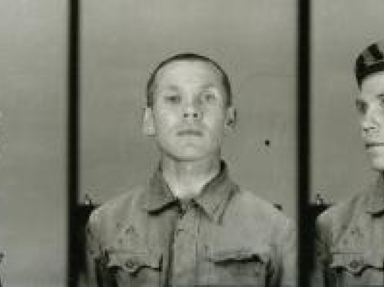 Antoni Dobrowolski, więzień KL Auschwitz. Fot. Państwowe Muzeum Auschwitz-Birkenau